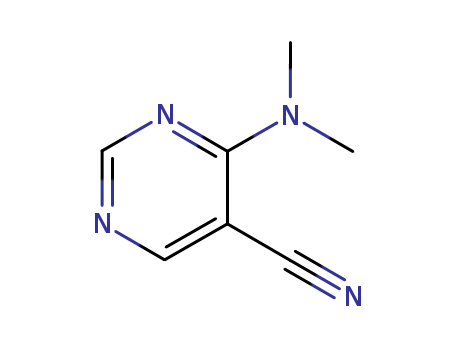 5-Pyrimidinecarbonitrile,4-(dimethylamino)-