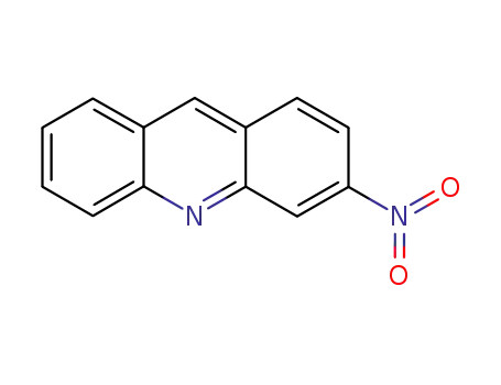 Molecular Structure of 14251-96-8 (3-nitroacridine)