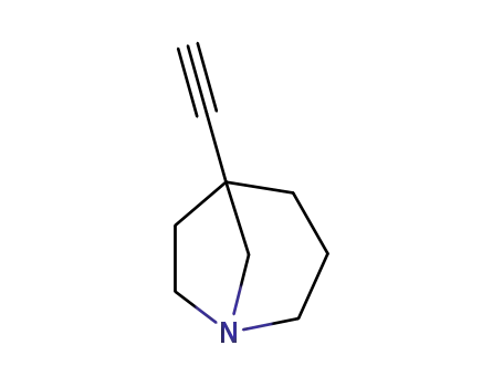 Molecular Structure of 142483-61-2 (1-Azabicyclo[3.2.1]octane, 5-ethynyl- (9CI))