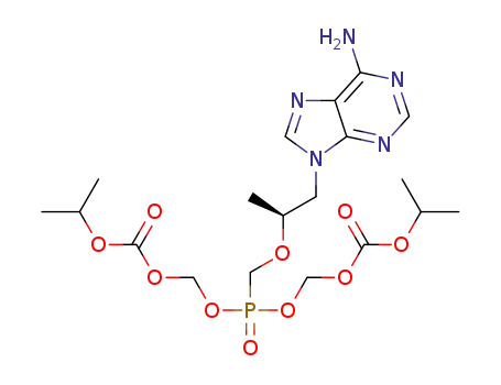Molecular Structure of 201341-05-1 (Tenofovir disoproxil)