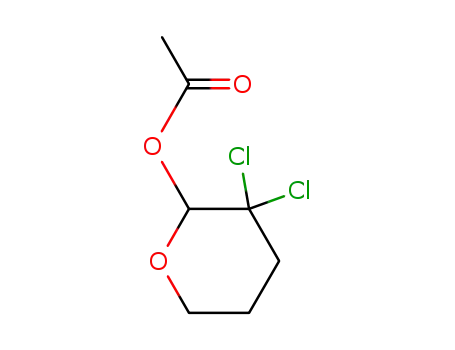 Molecular Structure of 141942-54-3 (2-ACETOXY-3,3-DICHLOROTETRAHYDROPYRAN, 96)