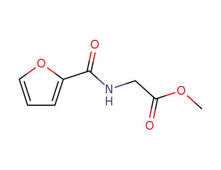 Molecular Structure of 13290-00-1 (N-(2-FUROYL)GLYCINE METHYL ESTER)