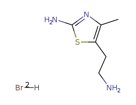 5-Thiazoleethanamine, 2-amino-4-methyl-, dihydrobromide