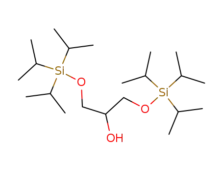 Molecular Structure of 98264-26-7 (Tetrakis(1-Methylethyl)-2,10-diMethyl-3,3,9,9-4,8-dioxa-3,9-disilaundecan-6-ol)