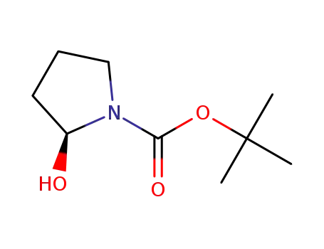 Molecular Structure of 133955-86-9 (N-tert-butoxycarbonyl-(S)-pyrrolidinol)
