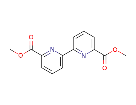 Molecular Structure of 142593-07-5 (DIMETHYL 2,2'-BIPYRIDINE-6,6'-DICARBOXYLATE)