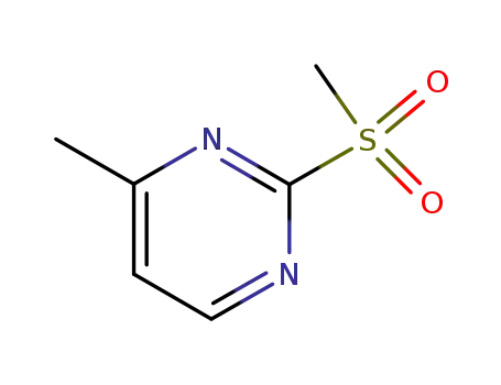 Molecular Structure of 77166-01-9 (2-METHANESULFONYL-4-METHYL-PYRIMIDINE)