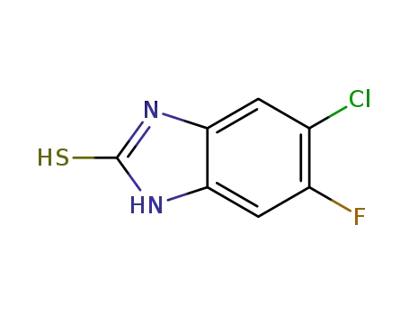 6-Chloro-5-fluorobenzimidazole-2-thiol