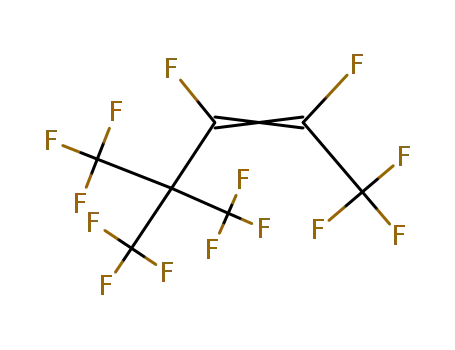 Molecular Structure of 72487-69-5 (perfluoro-4,4-dimethyl-2-pentene)