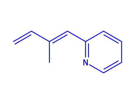 Molecular Structure of 144343-89-5 (Pyridine, 2-(2-methyl-1,3-butadienyl)-, (E)- (9CI))