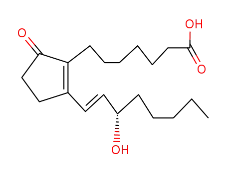 Molecular Structure of 13345-51-2 (PROSTAGLANDIN B1)
