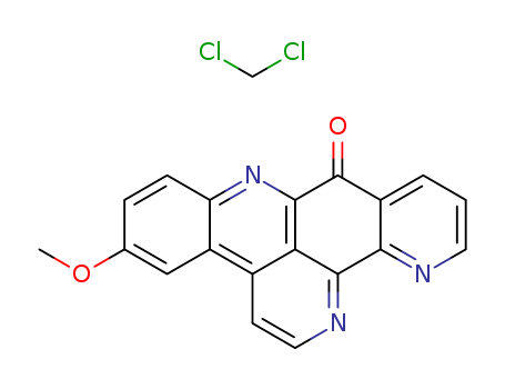 143370-23-4,5-methoxy-9H-quino[4,3,2-de][1,10]phenanthrolin-9-one,3-Methoxyascididemin;NSC 683785; Neocalliactine methyl ether; O-Methylneocalliactine