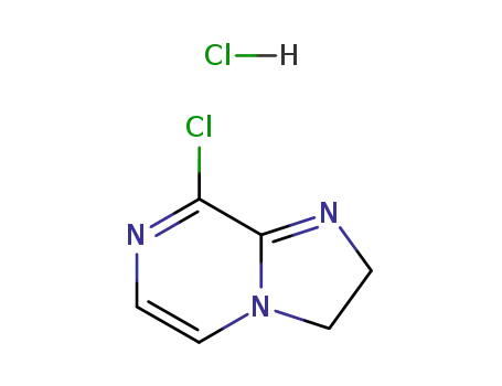 Molecular Structure of 143592-06-7 (8-CHLORO-2,3-DIHYDROIMIDAZO[1,2-A]PYRAZINE HYDROCHLORIDE)