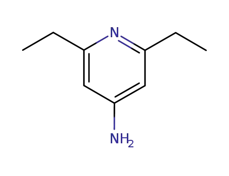 Molecular Structure of 144291-54-3 (4-Pyridinamine,2,6-diethyl-(9CI))