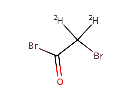 Molecular Structure of 40897-88-9 (bromoacetic-2,2-d2 acid bromoanhydride)