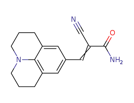 Molecular Structure of 142978-19-6 (9-((E)-2-CARBAMOYL-2-CYANOVINYL) JULOLID)