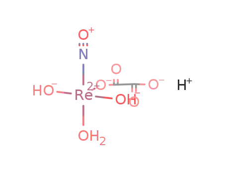 Molecular Structure of 87331-61-1 (aquo nitrosyldihydroxo oxalato rhenic acid)