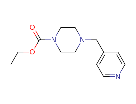 1-Piperazinecarboxylicacid, 4-(4-pyridinylmethyl)-, ethyl ester