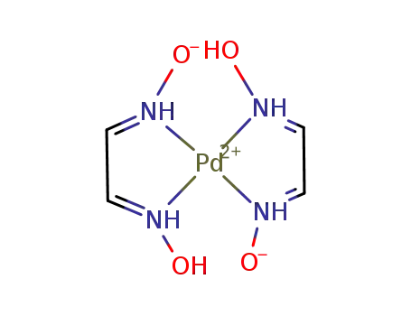 Molecular Structure of 14408-64-1 ((Z)-N-hydroxy-2-nitrosoethenamine - palladium (2:1))