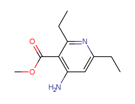 3-PYRIDINECARBOXYLIC ACID 4-AMINO-2,6-DIETHYL-,METHYL ESTER