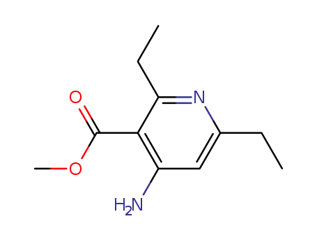 3-Pyridinecarboxylicacid,4-amino-2,6-diethyl-,methylester(9CI)