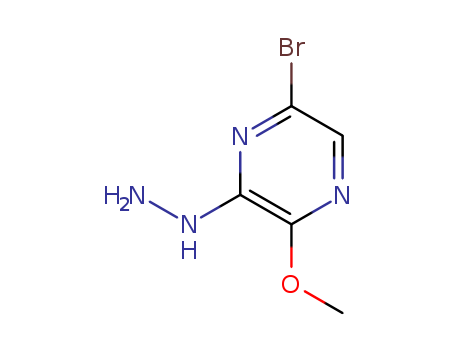 1-(6-broMo-3-Methoxypyrazin-2-yl)hydrazine(1334135-54-4)