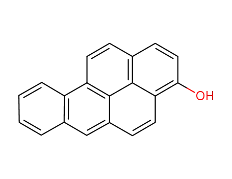 Molecular Structure of 13345-21-6 (3-HYDROXYBENZO[A]PYRENE)