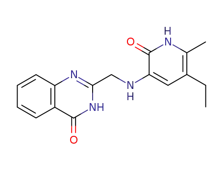 2-{[(5-ethyl-6-methyl-2-oxo-1,2-dihydropyridin-3-yl)amino]methyl}quinazolin-4(1H)-one