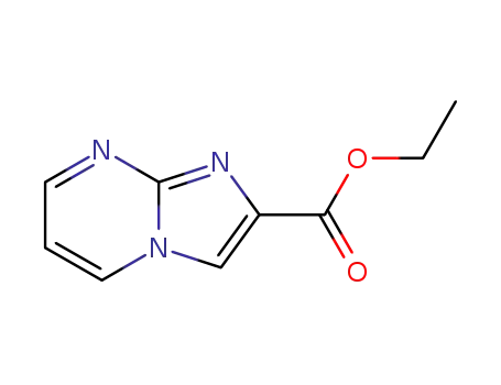Molecular Structure of 64951-06-0 (IMIDAZO[1,2-A]PYRIMIDINE-2-CARBOXYLIC ACID ETHYL ESTER)