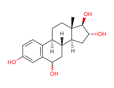 14507-00-7,6-hydroxyestriol,Estra-1,3,5(10)-triene-3,6,16a,17b-tetrol (6CI,7CI,8CI); 6-Hydroxyestriol