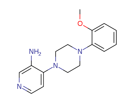 14549-65-6,4-[4-(2-methoxyphenyl)piperazin-1-yl]pyridin-3-amine,Piperazine,1-(3-amino-4-pyridyl)-4-(o-methoxyphenyl)- (8CI)