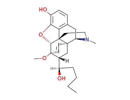 6,14-Ethenomorphinan-7-methanol,a-butyl-4,5-epoxy-3-hydroxy-6-methoxy-a,17-dimethyl-, [5a,7a(R)]- (9CI)