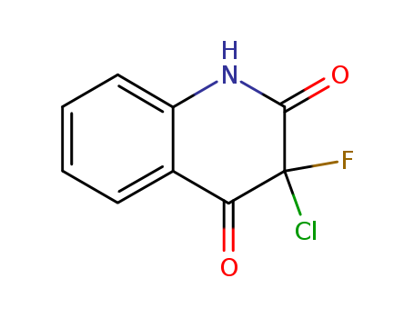 2,4(1H,3H)-Quinolinedione,3-chloro-3-fluoro-