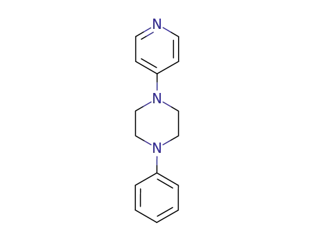 Molecular Structure of 14549-61-2 (1-Phenyl-4-(4-pyridinyl)piperazine)