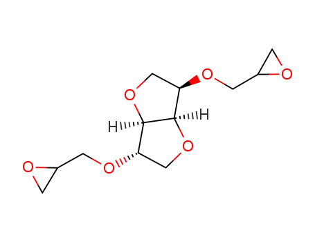 Molecular Structure of 13374-44-2 (2,6-bis(oxiran-2-ylmethoxy)-4,8-dioxabicyclo[3.3.0]octane)