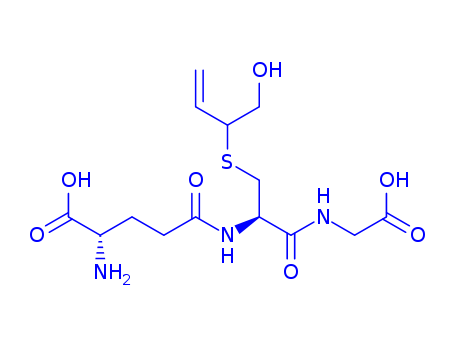 133872-49-8,S-(1-hydroxy-3-buten-2-yl)glutathione,Glycine,N-[N-L-g-glutamyl-S-[1-(hydroxymethyl)-2-propenyl]-L-cysteinyl]-