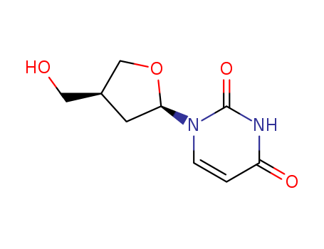 146609-11-2,1-[(2R,4R)-4-(hydroxymethyl)tetrahydrofuran-2-yl]pyrimidine-2,4(1H,3H)-dione,