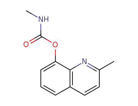 Molecular Structure of 14628-06-9 (2-methylquinolin-8-yl methylcarbamate)