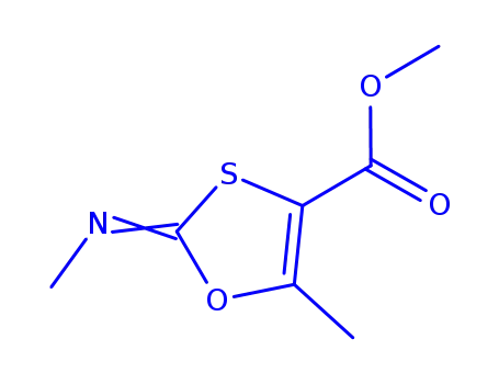 1,3-Oxathiole-4-carboxylicacid,5-methyl-2-(methylimino)-,methylester(9CI)