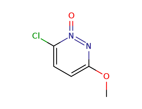 Molecular Structure of 14634-52-7 (3-Chloro-6-methoxypyridazine 2-oxide)