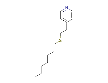 Pyridine,4-[2-(heptylthio)ethyl]-