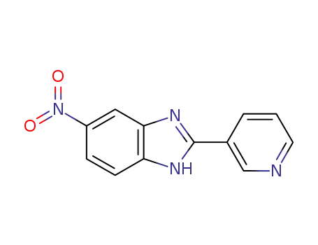 Molecular Structure of 145861-59-2 (5-NITRO-2-(3-PYRIDINYL)-1H-BENZIMIDAZOLE)