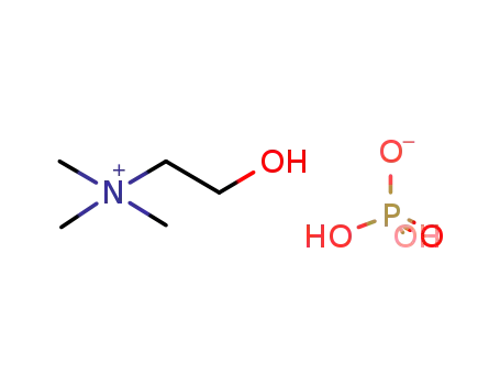 Molecular Structure of 83846-92-8 (Choline dihydrogen phosphate)