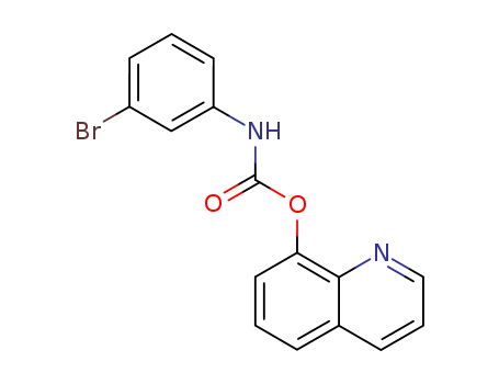 14628-12-7,quinolin-8-yl (3-bromophenyl)carbamate,8-Quinolinol,m-bromocarbanilate (ester); NSC 377851