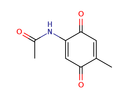 Acetamide,N-(4-methyl-3,6-dioxo-1,4-cyclohexadien-1-yl)- cas  1466-87-1