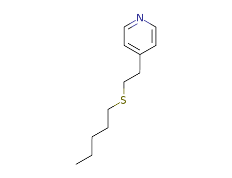 Pyridine,4-[2-(pentylthio)ethyl]-