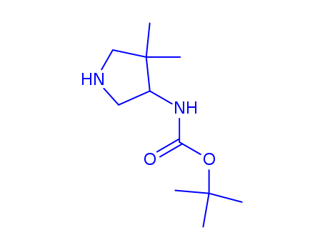 (4,4-Dimethyl-pyrrolidin-3-yl)-carbamic acid tert-butyl ester