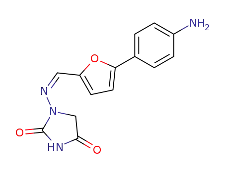 Molecular Structure of 14663-28-6 (aminodantrolene)