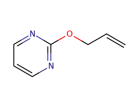 Molecular Structure of 13444-15-0 (Pyrimidine, 2-(allyloxy)- (8CI))