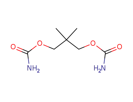 Molecular Structure of 1471-52-9 (2,2-Dimethyl-1,3-propanediol dicarbamate)